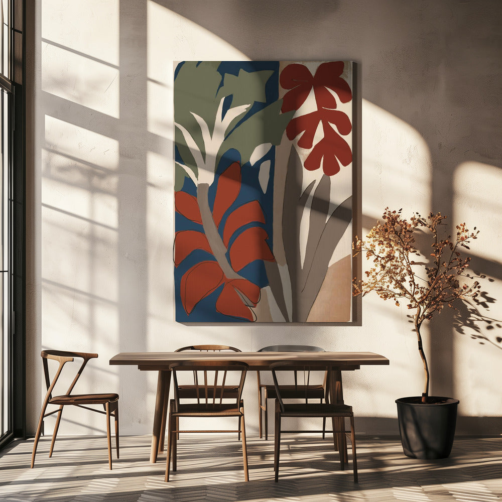 Bold Botanical Dance | Canvas