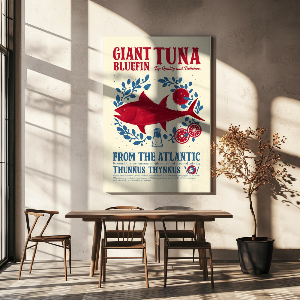 Tuna kitchen print | Canvas