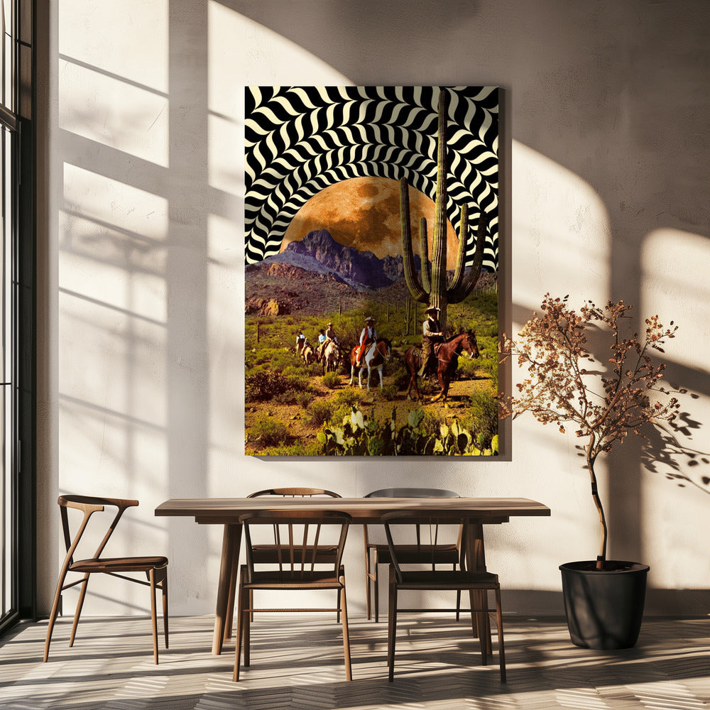 Illusionary Cowboys | Canvas