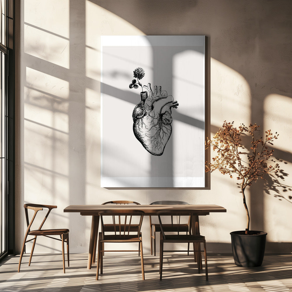 Heart Bloom | Canvas