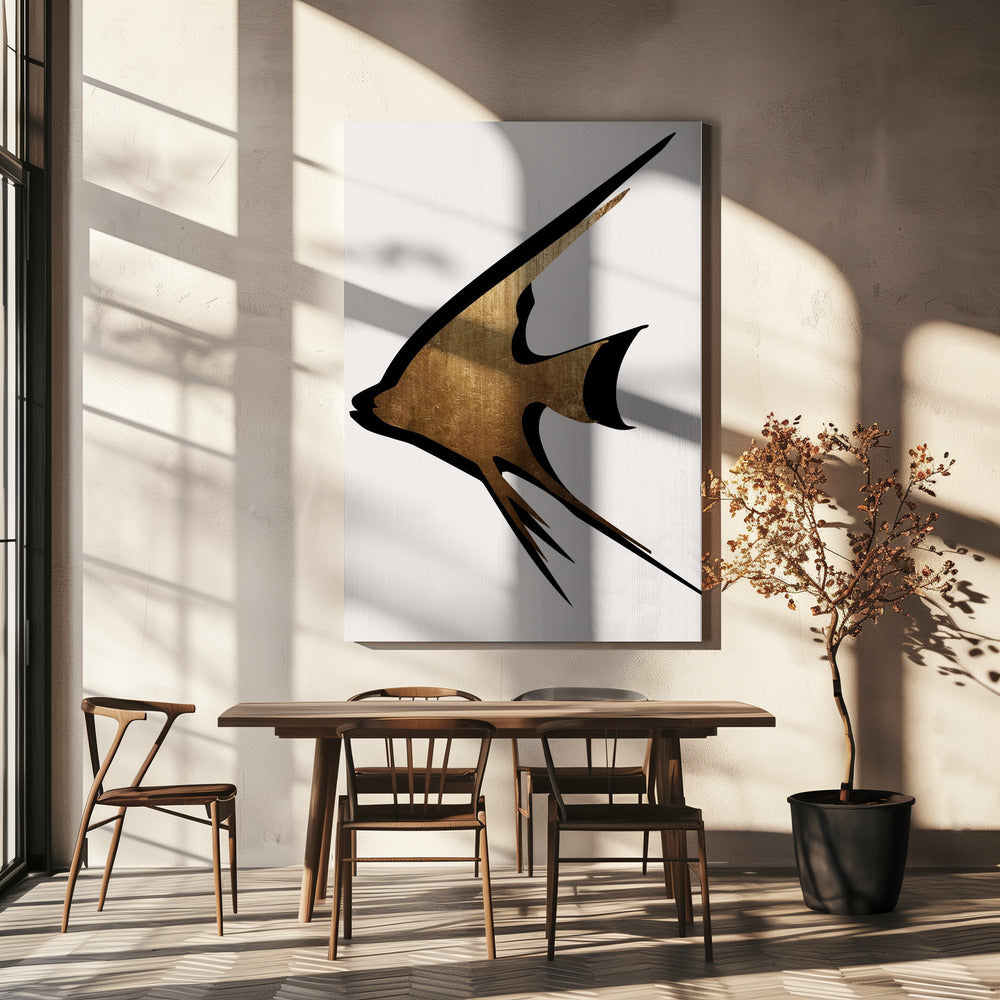 Gold Fish | Canvas