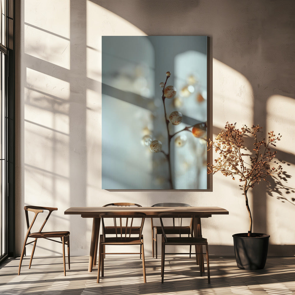 Glowing Dew Drops | Canvas