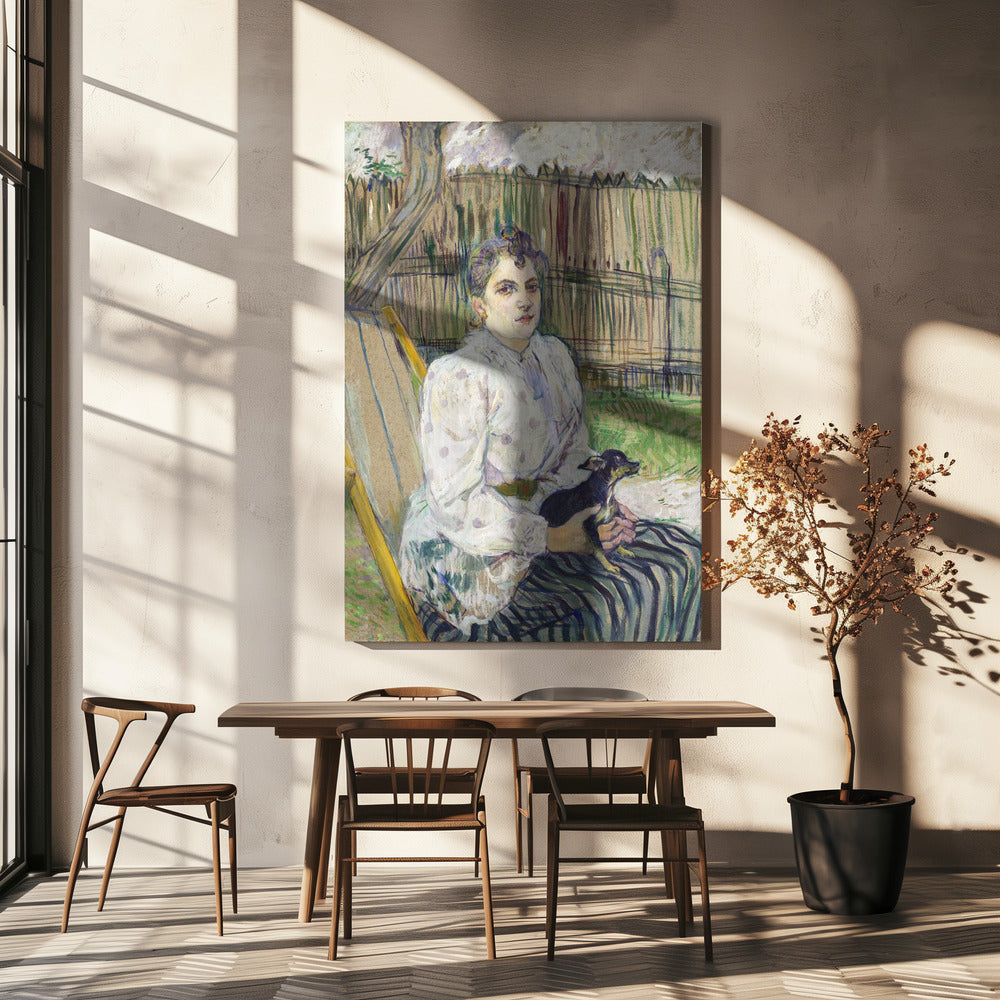 Lady With a Dog (1891) | Canvas