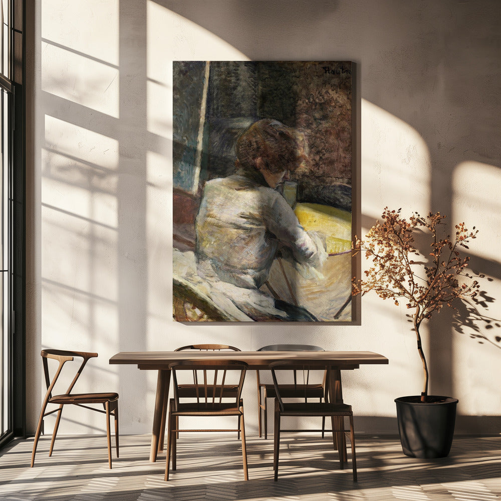 Waiting (ca.1887) | Canvas