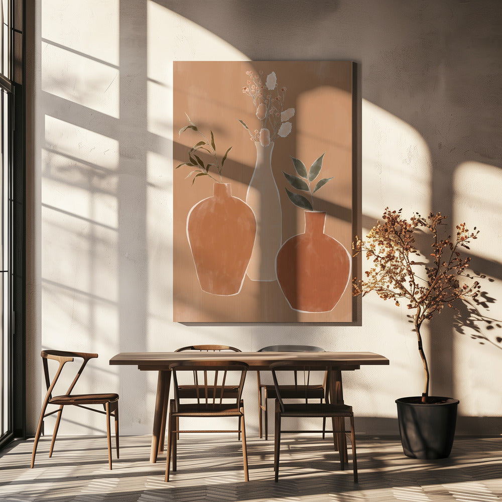 Set of Flower Vases | Canvas