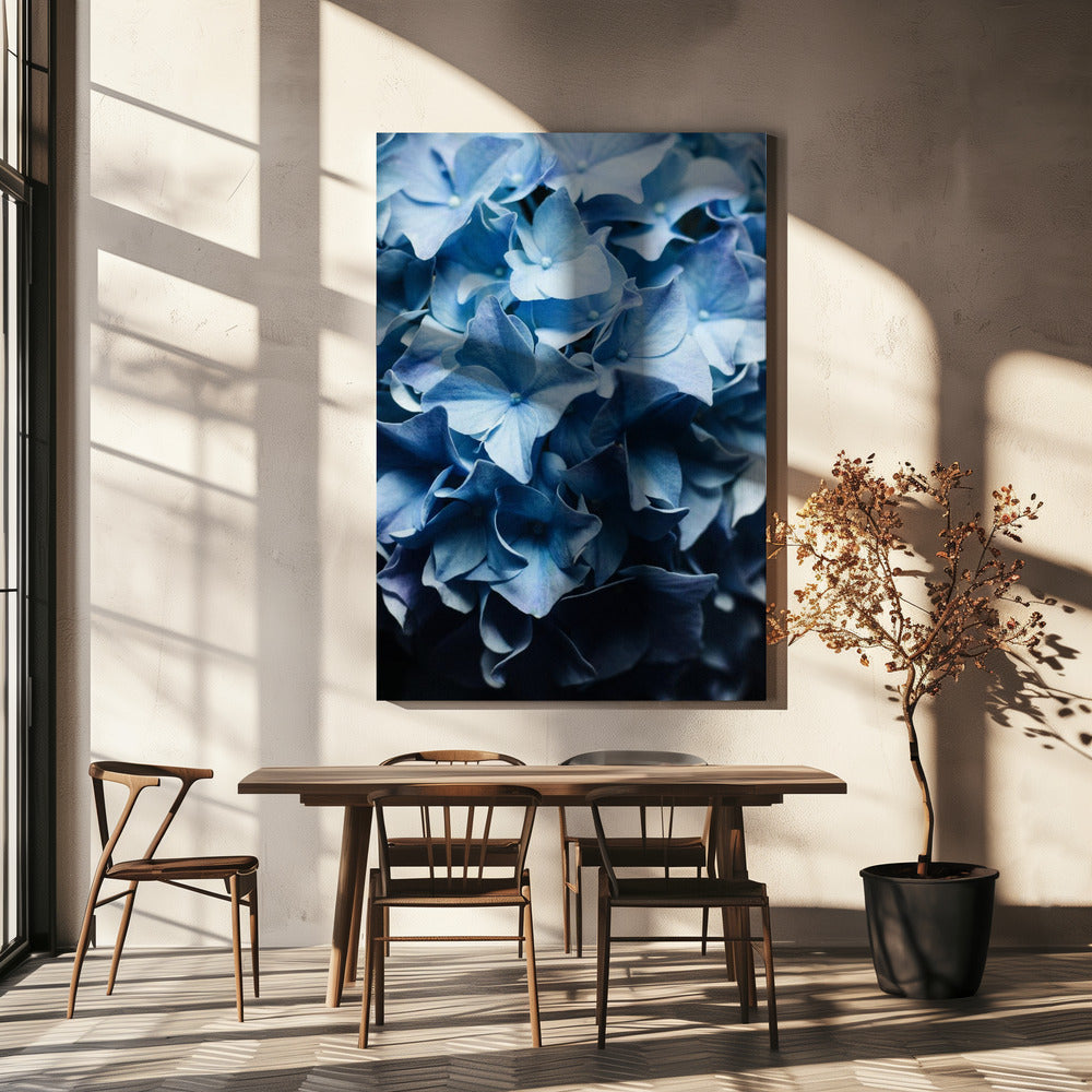 Pretty Sight Blue Hydrangea | Canvas
