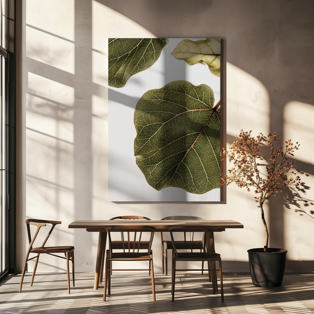 Leaf Vein Tapestry | Canvas