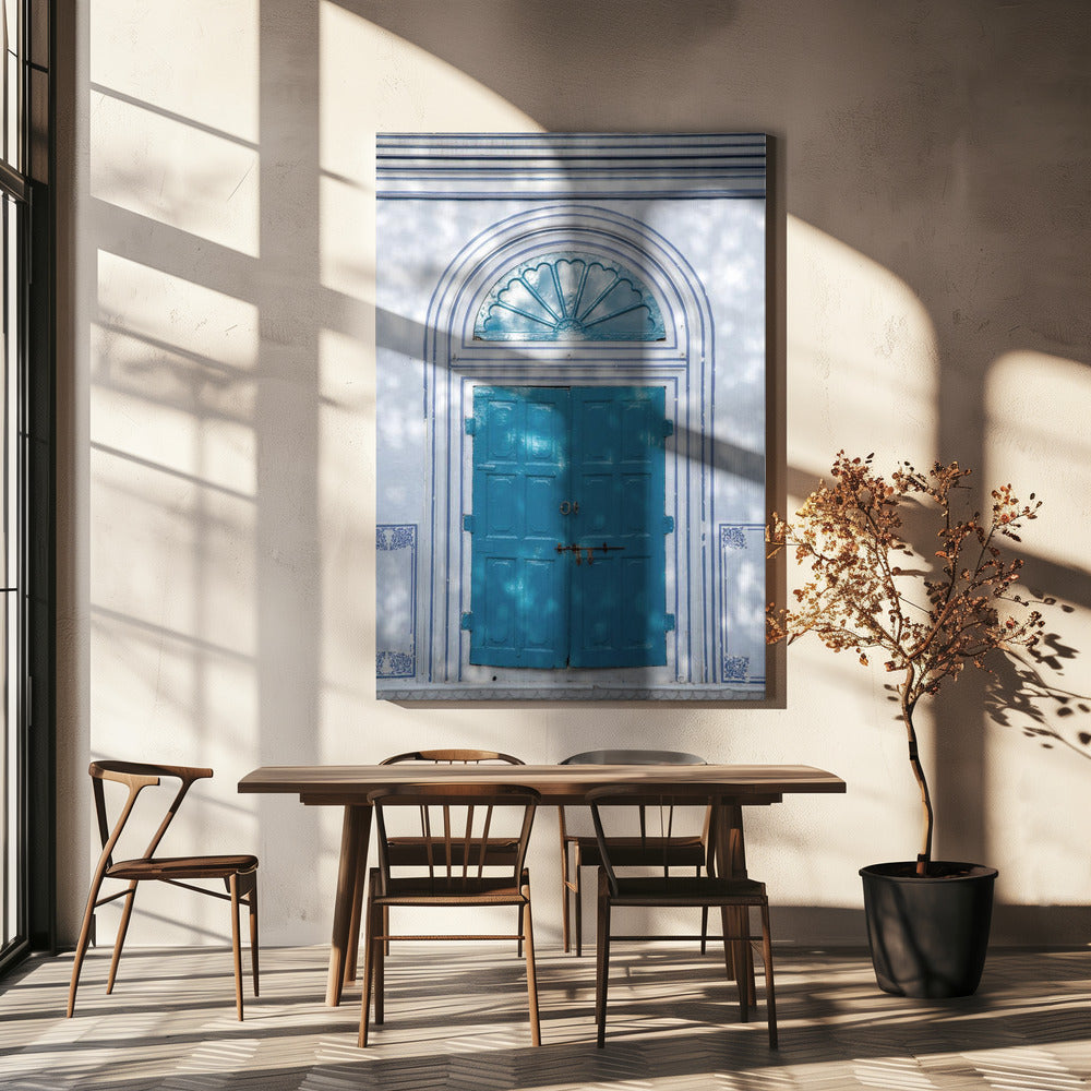 Turquoise Entryway | Canvas