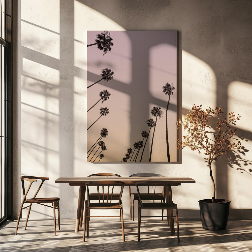 Twilight Palms | Canvas