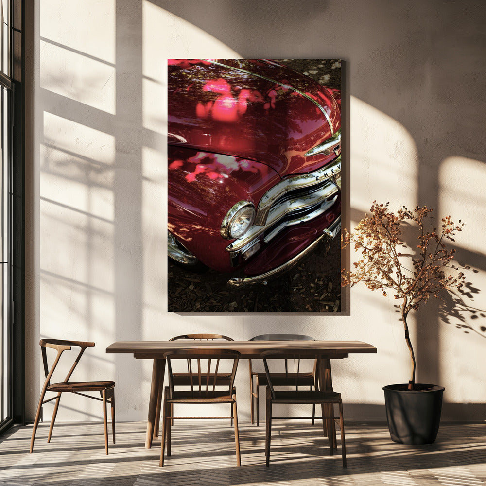 Crimson Classic Shine | Canvas