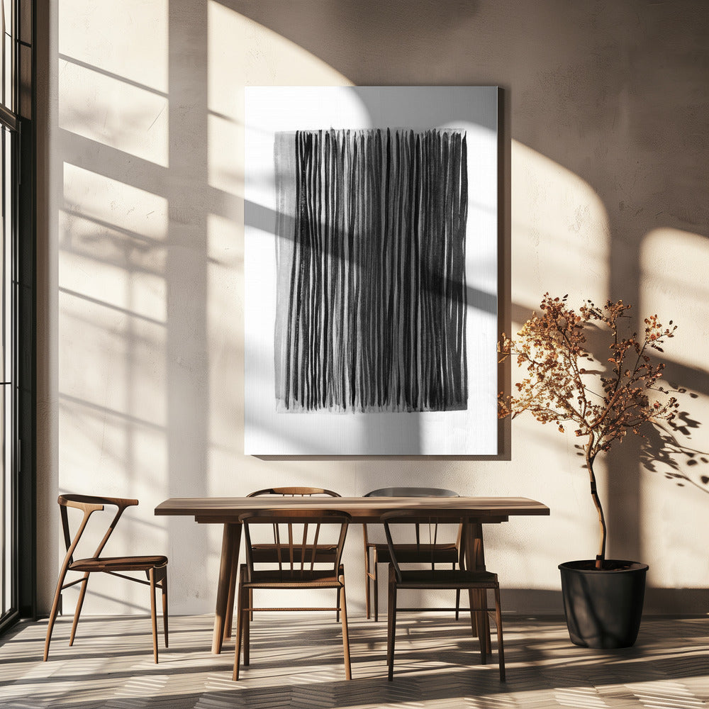 Monochrome Stripes | Canvas
