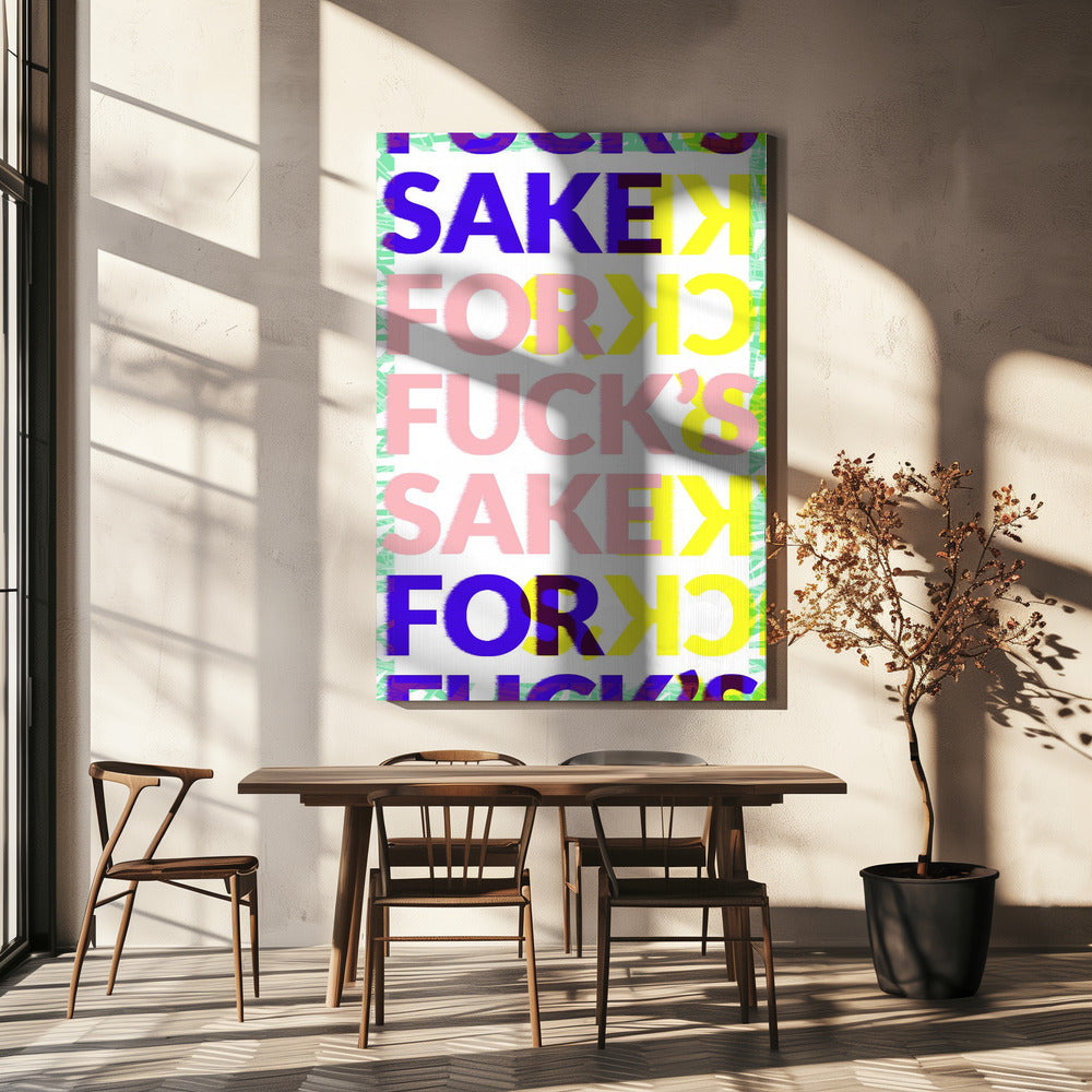 Vivid Repetition | Canvas