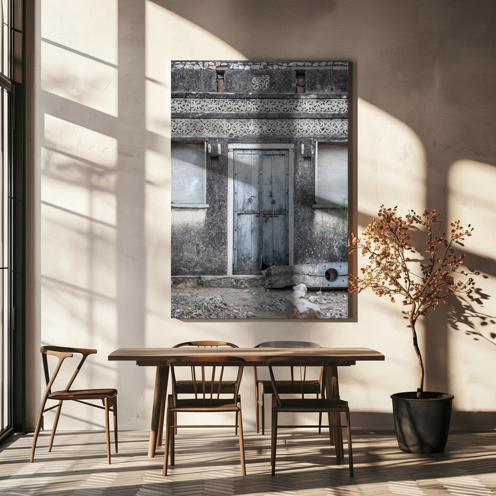Faded Elegance Door | Canvas
