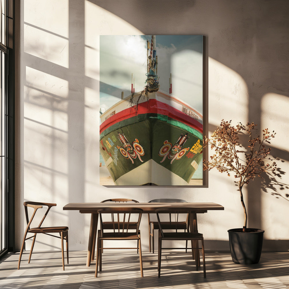 Vibrant Vesselfront | Canvas