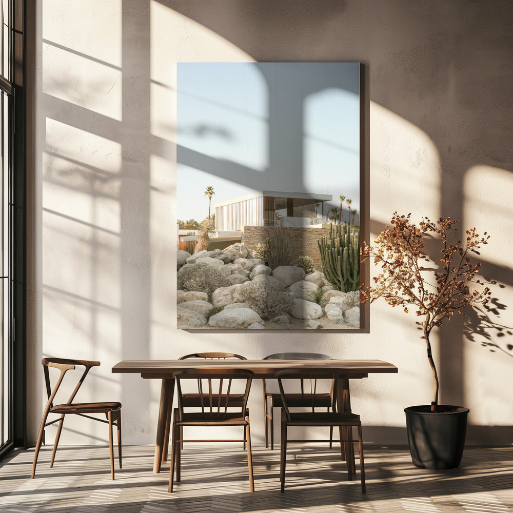 Desert Modern Oasis | Canvas