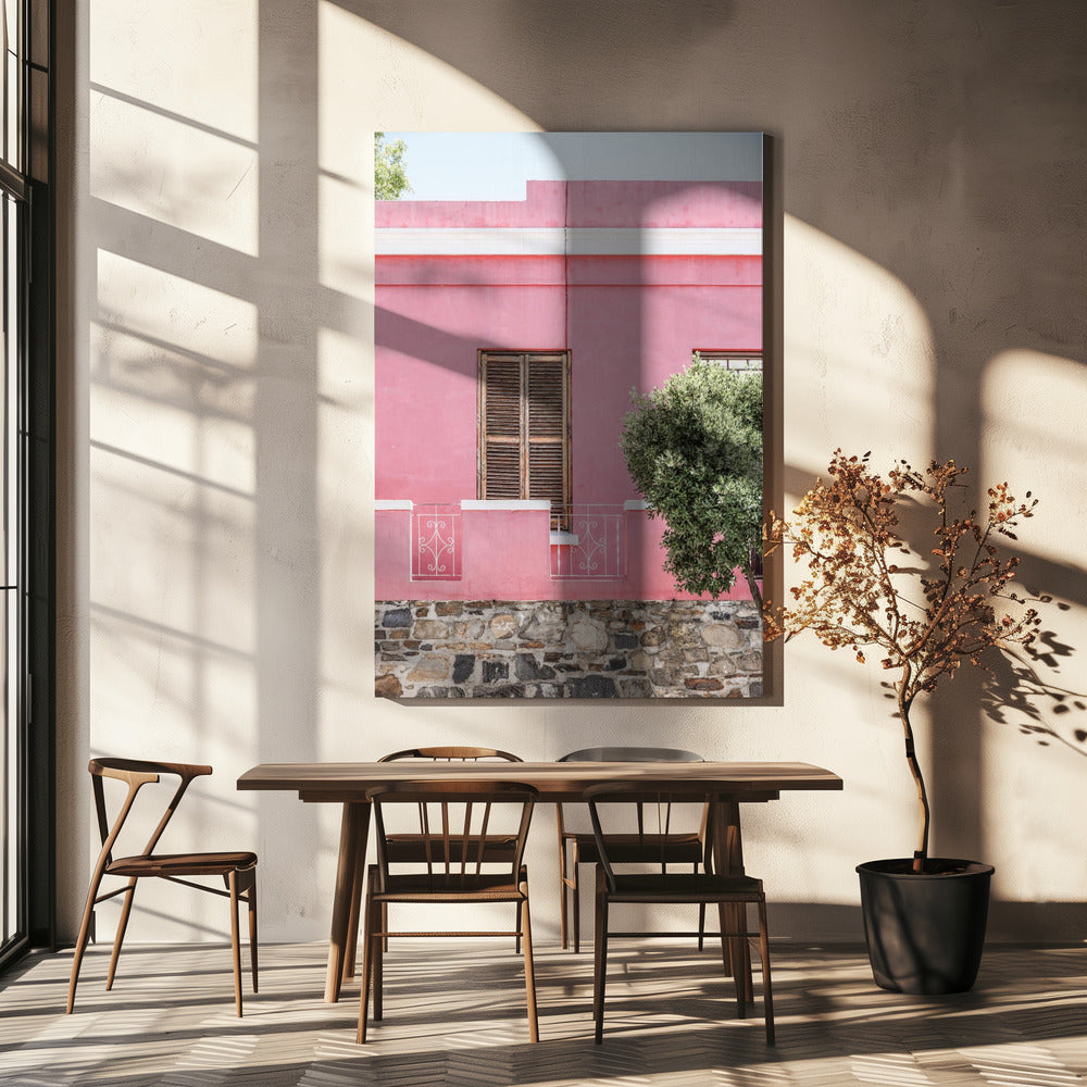 Pink Facade Serenity | Canvas
