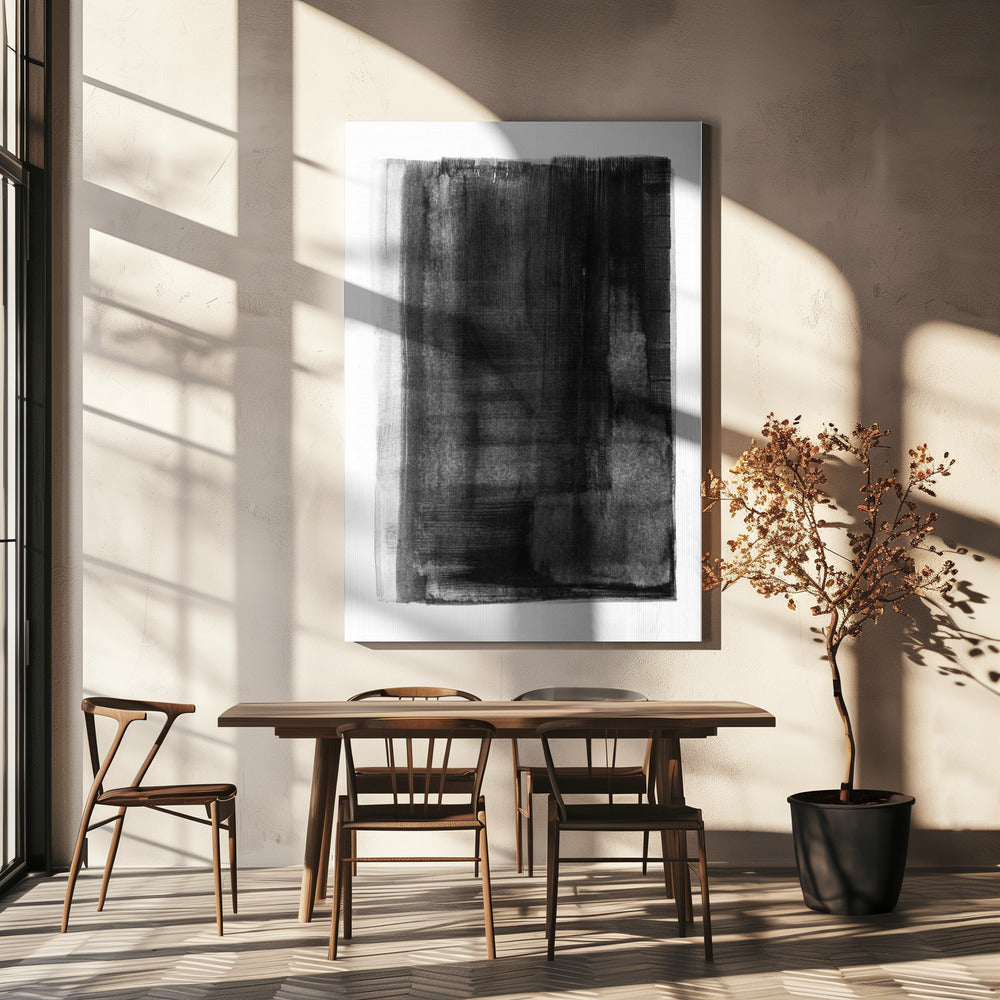 Monochrome Depths | Canvas