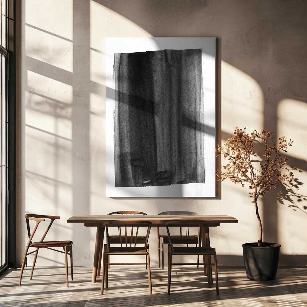 Monochrome Veil | Canvas