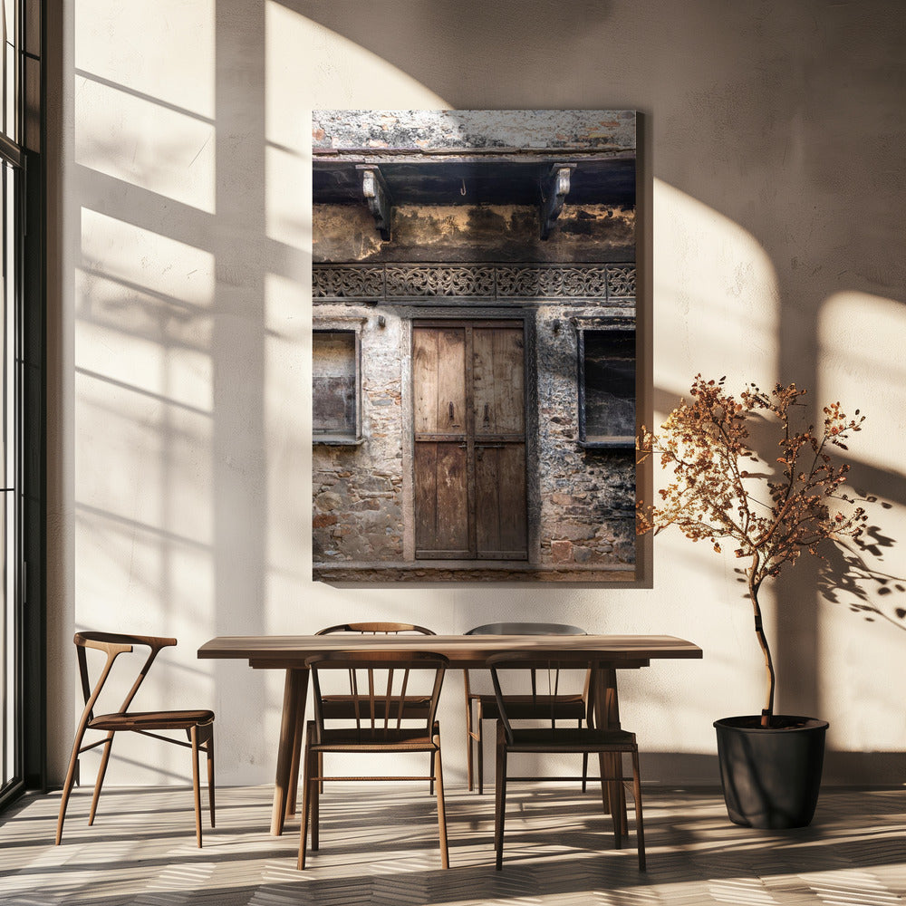 Rustic Heritage Door | Canvas