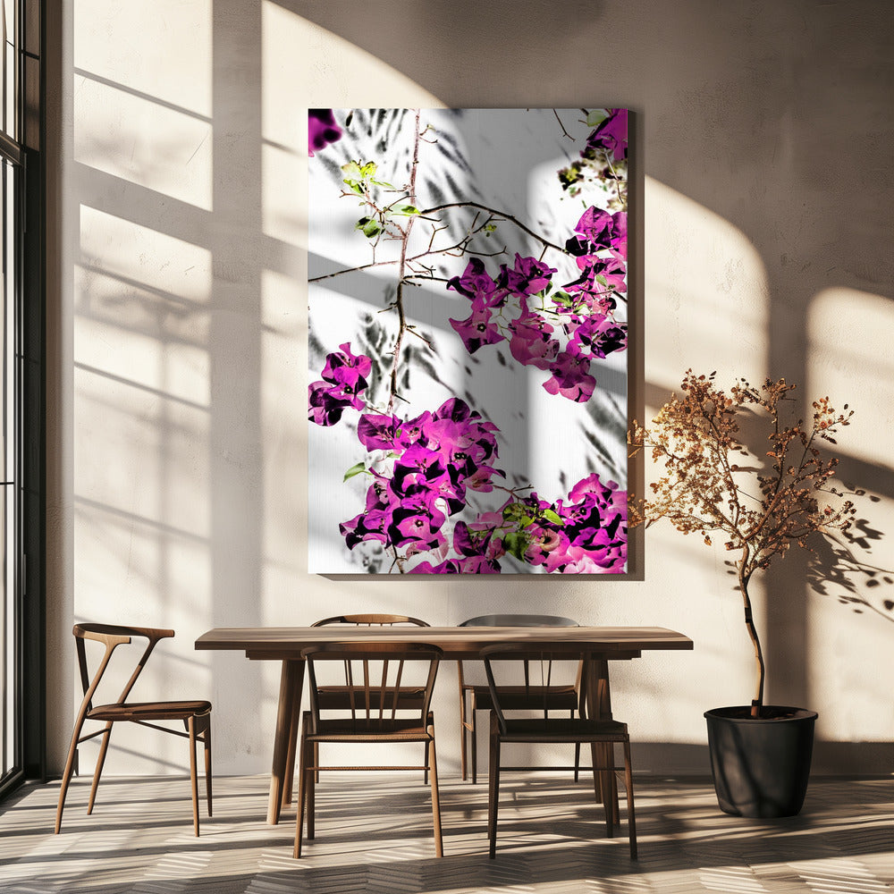 Vibrant Petal Dance | Canvas