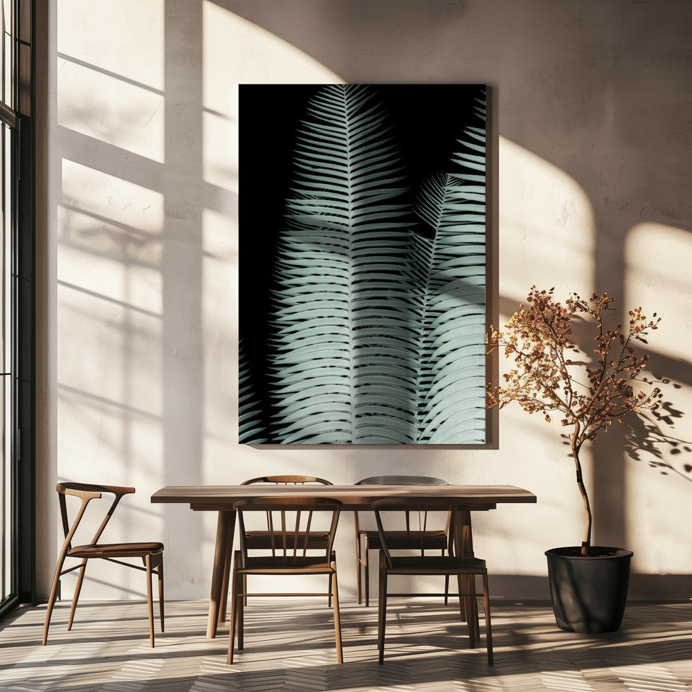 Silver Fronds Symphony | Canvas
