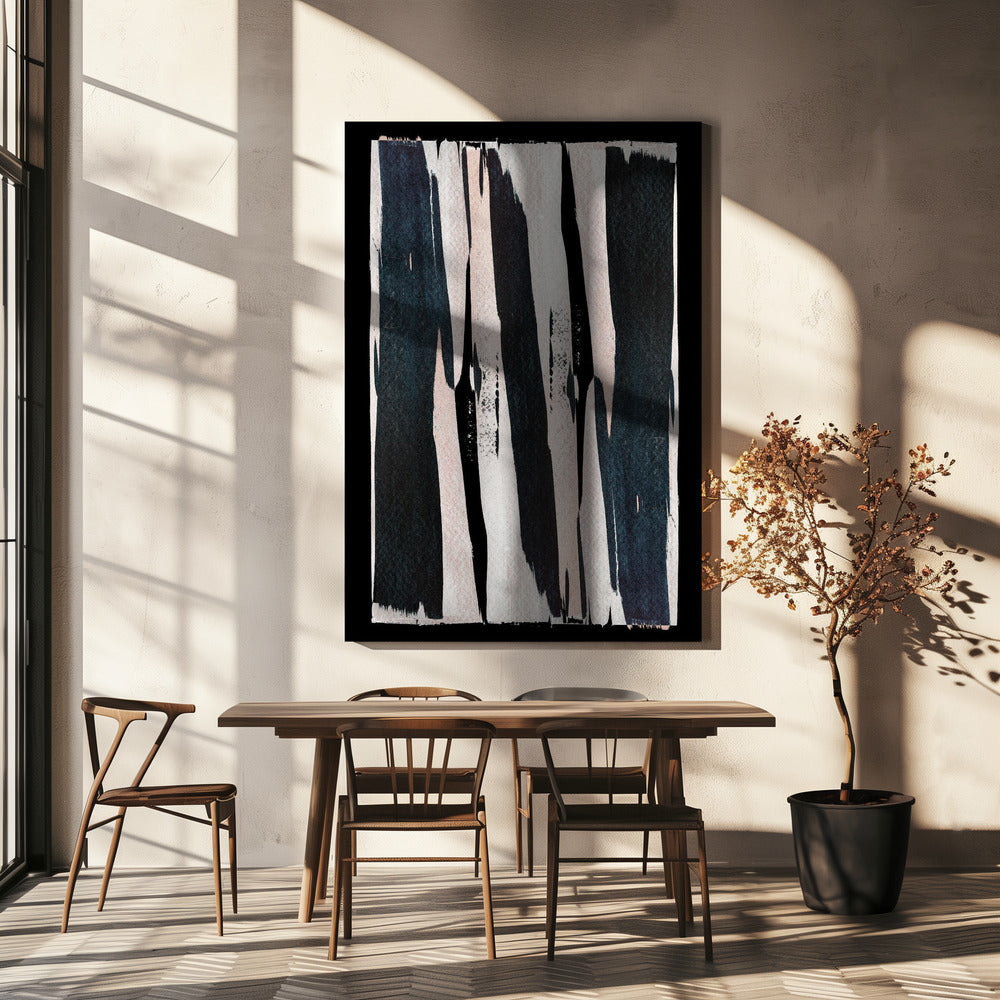 Monochrome Stripes | Canvas