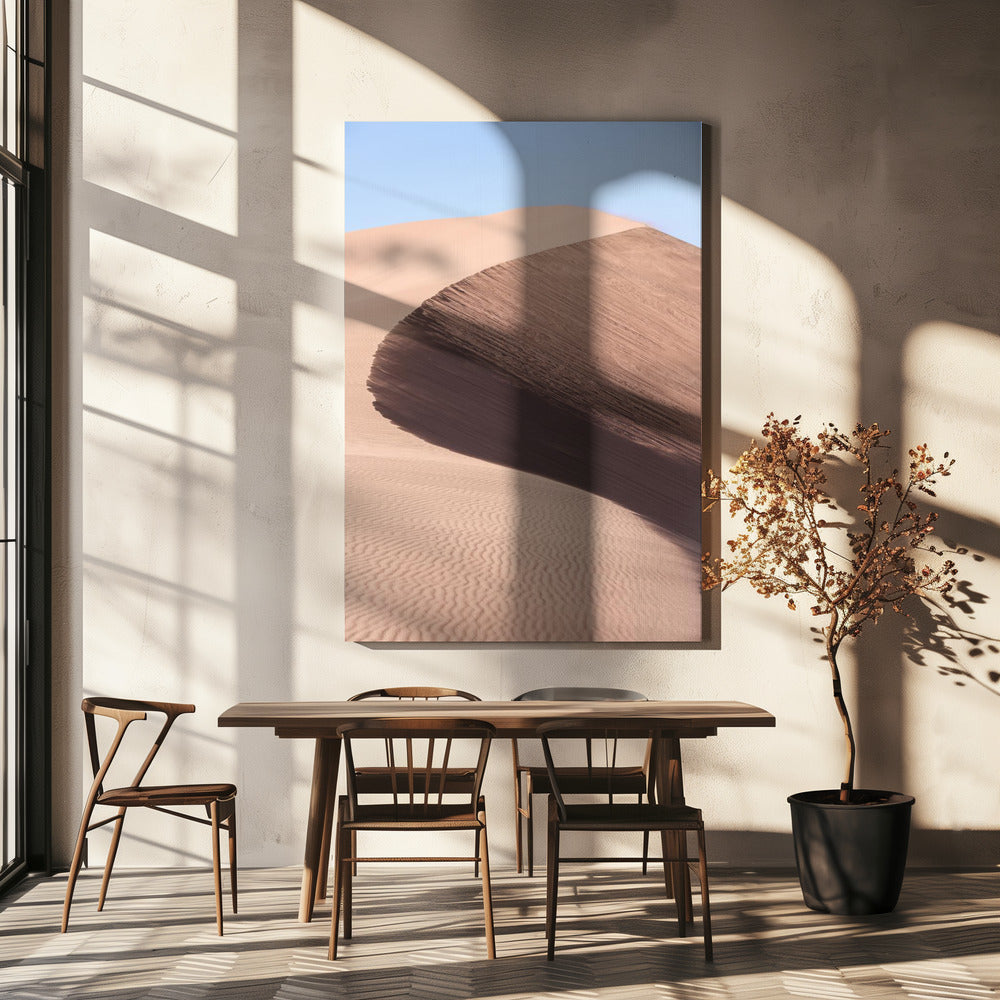 Desert&#039;s Graceful Curve | Canvas