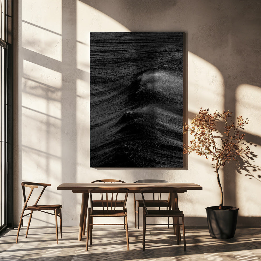 Night Wave Cascade | Canvas