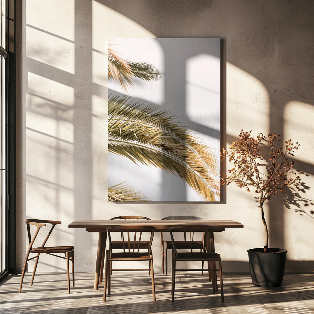 Golden Palm Breeze | Canvas