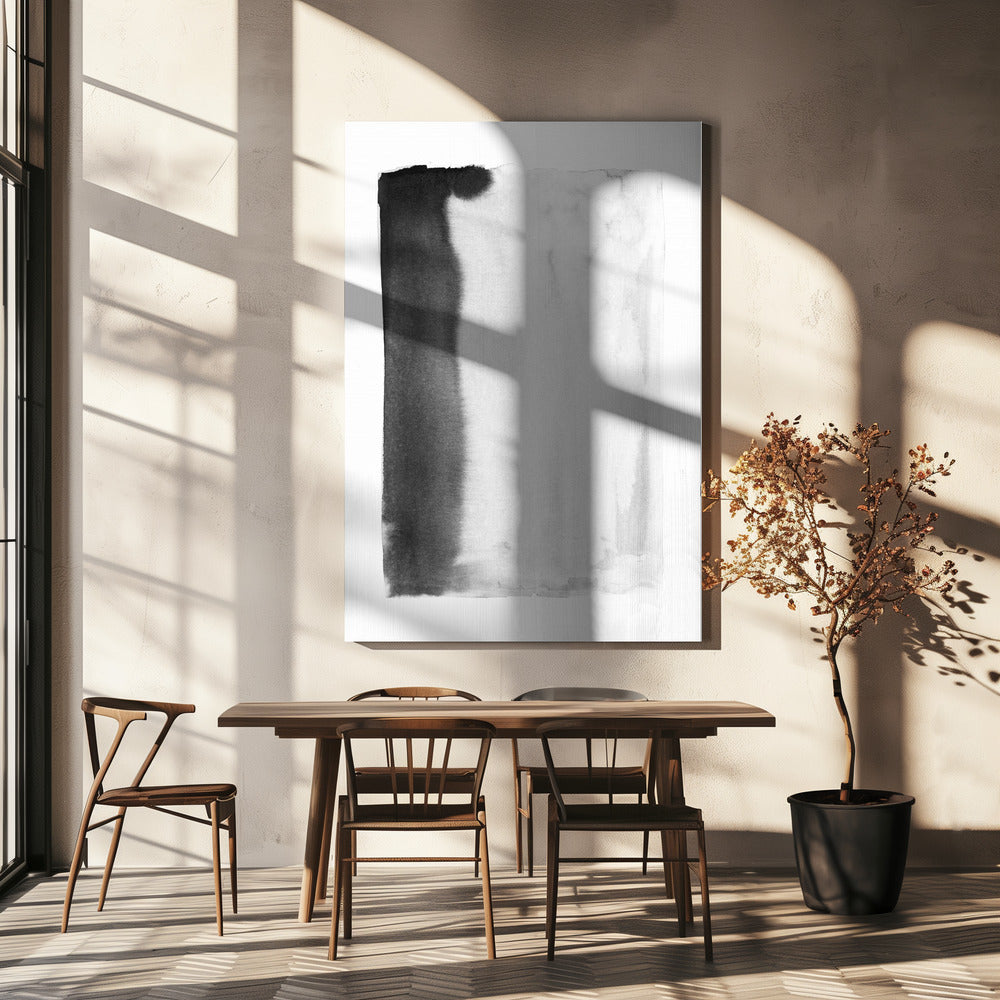 Monochrome Flow | Canvas