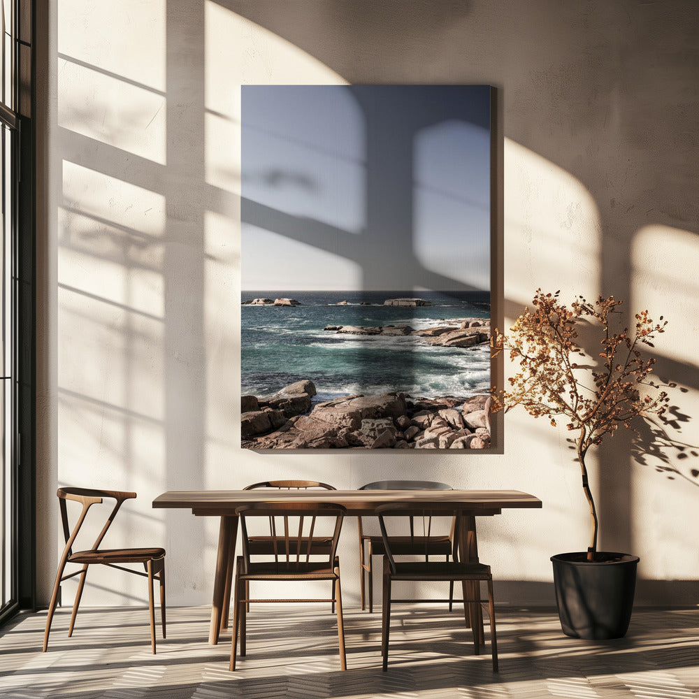 Rocky Coast Serenity | Canvas