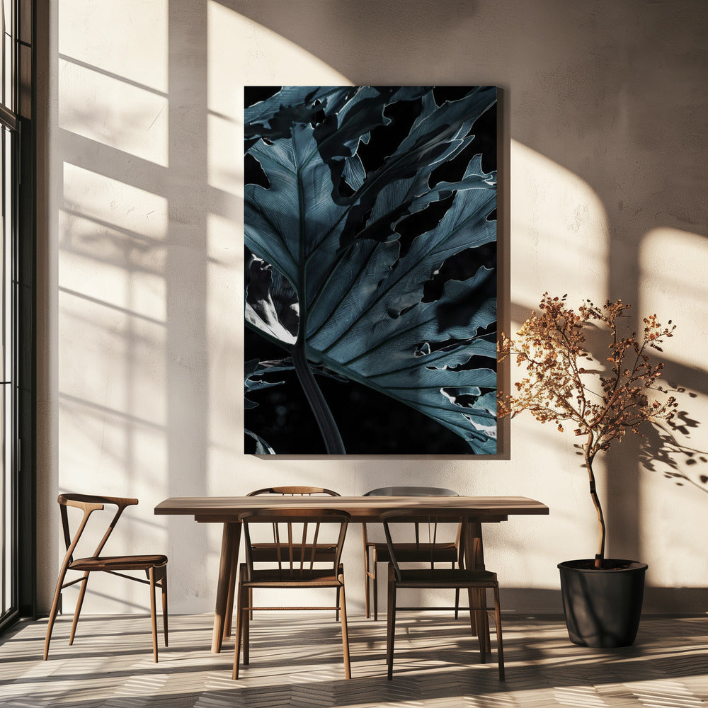 Leafy Shadowscape | Canvas