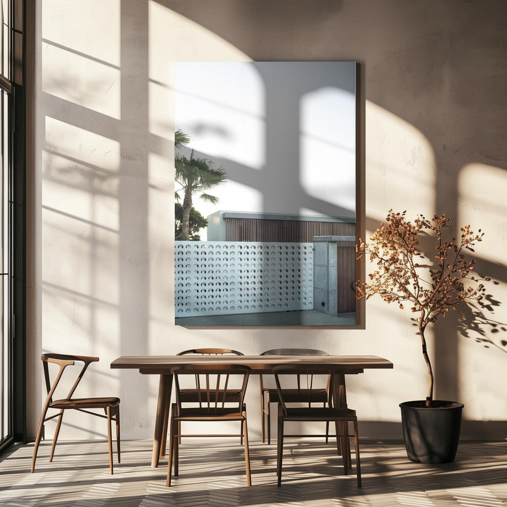 Modern Oasis View | Canvas