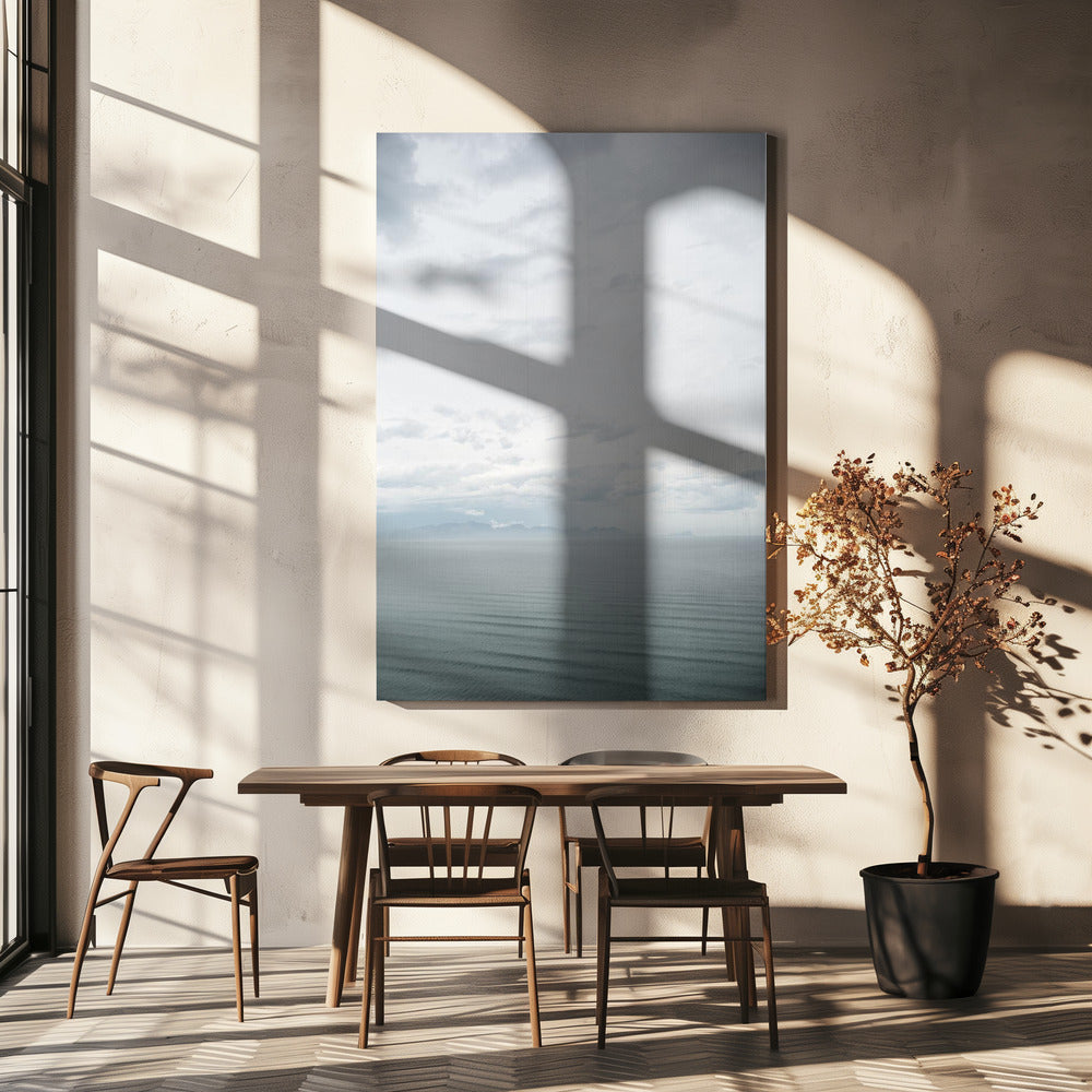 Misty Ocean Calm | Canvas