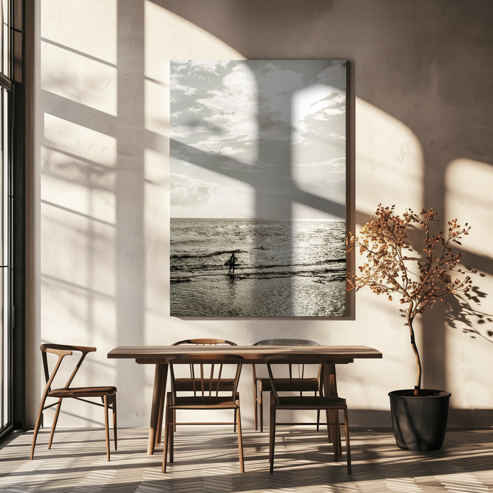 Surfer&#039;s Dawn Peace | Canvas