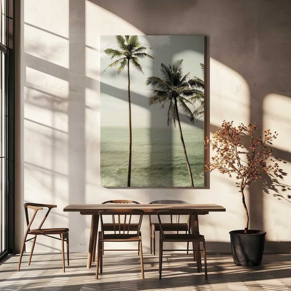 Oceanside Palms | Canvas