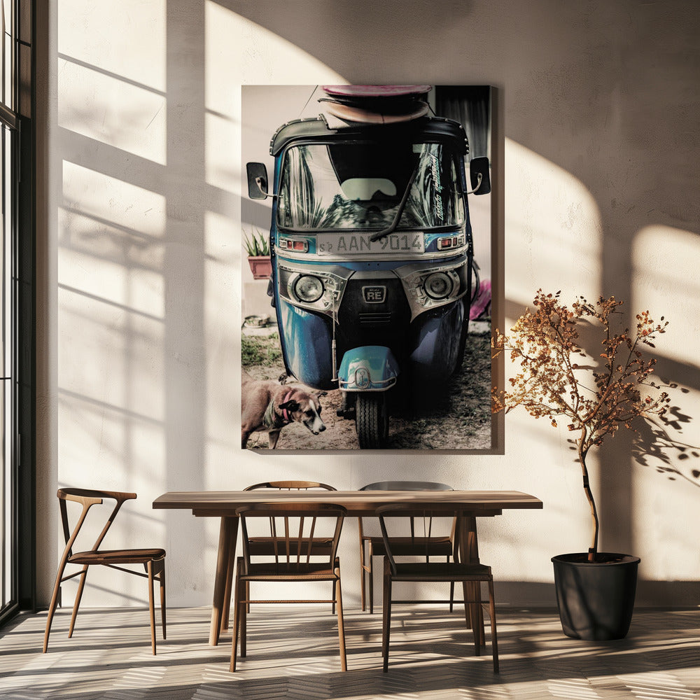 Urban Tuk-Tuk Tale | Canvas