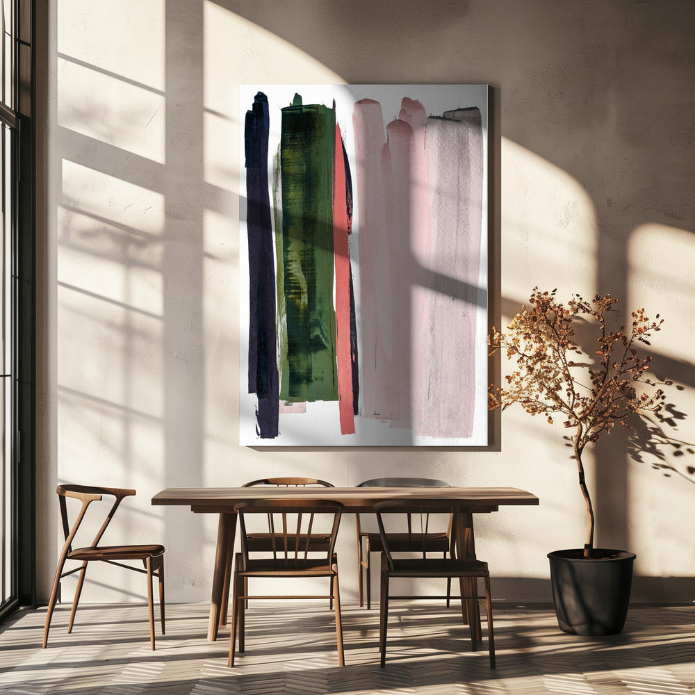 Vertical Brushstrokes | Canvas