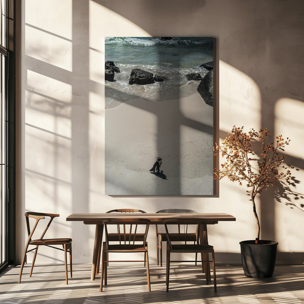 Lonely Beach Stroll | Canvas