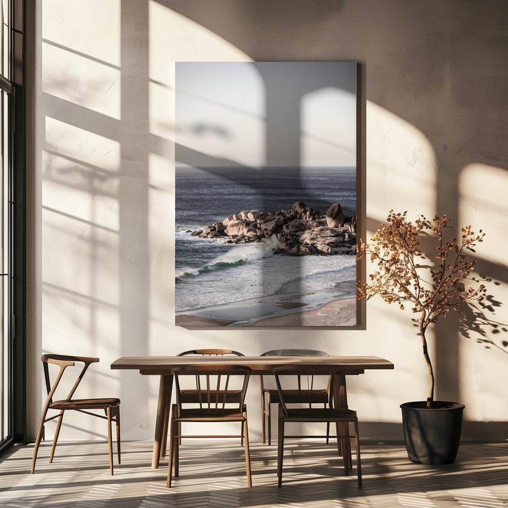 Rocky Shoreline Scene | Canvas