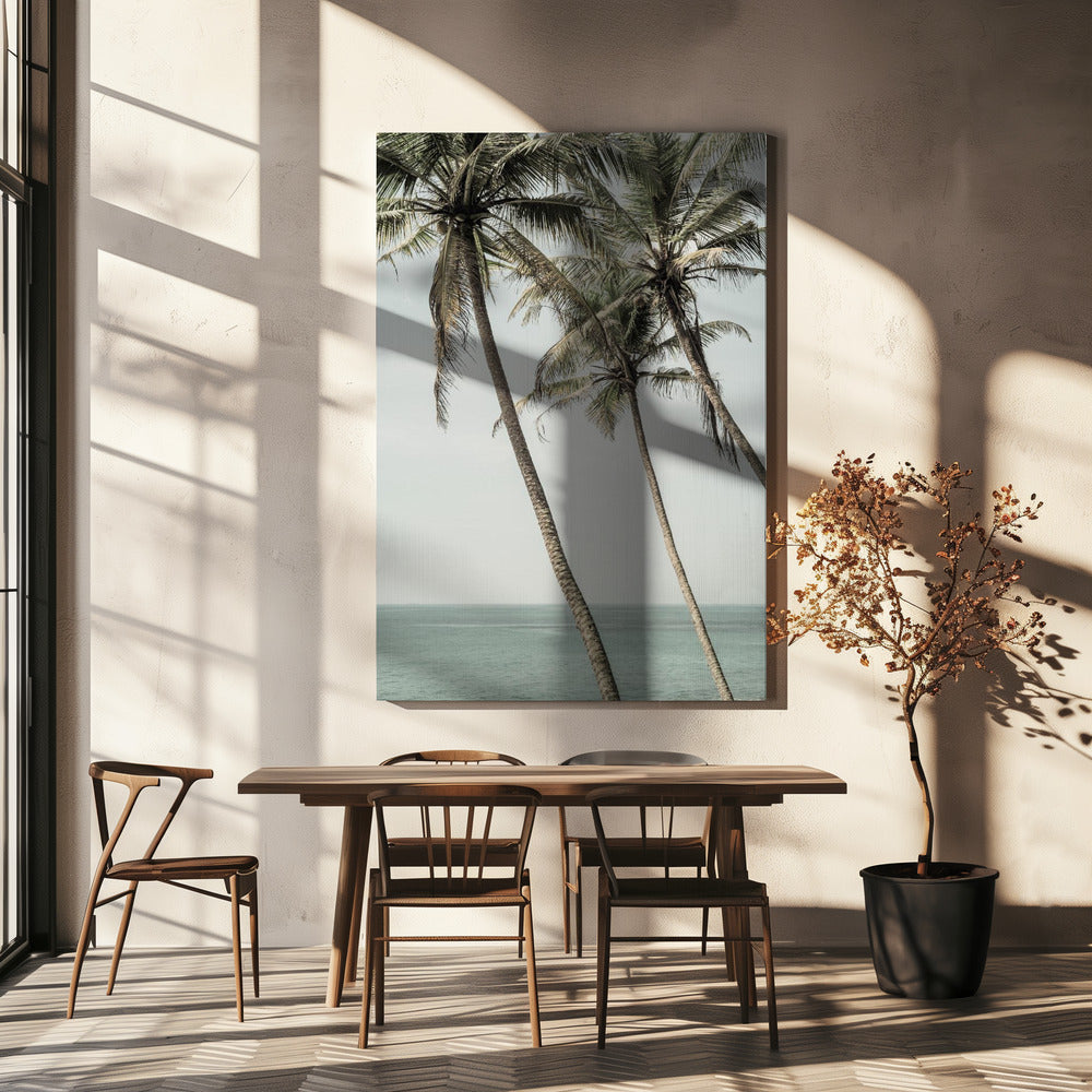 Ocean Breeze Palms | Canvas
