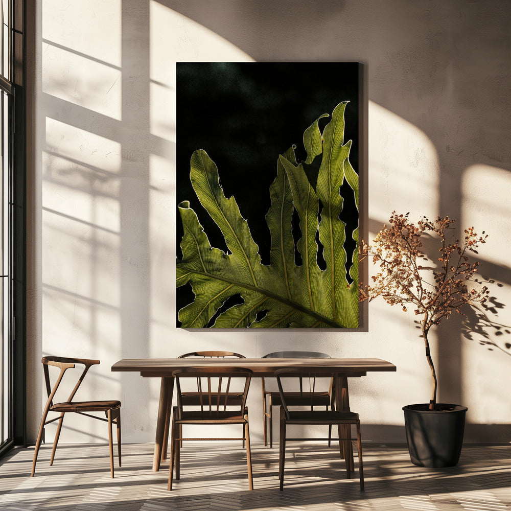 Leafy Silhouette | Canvas