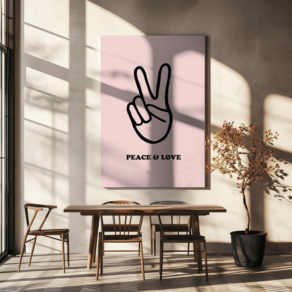 Peace & Love | Canvas