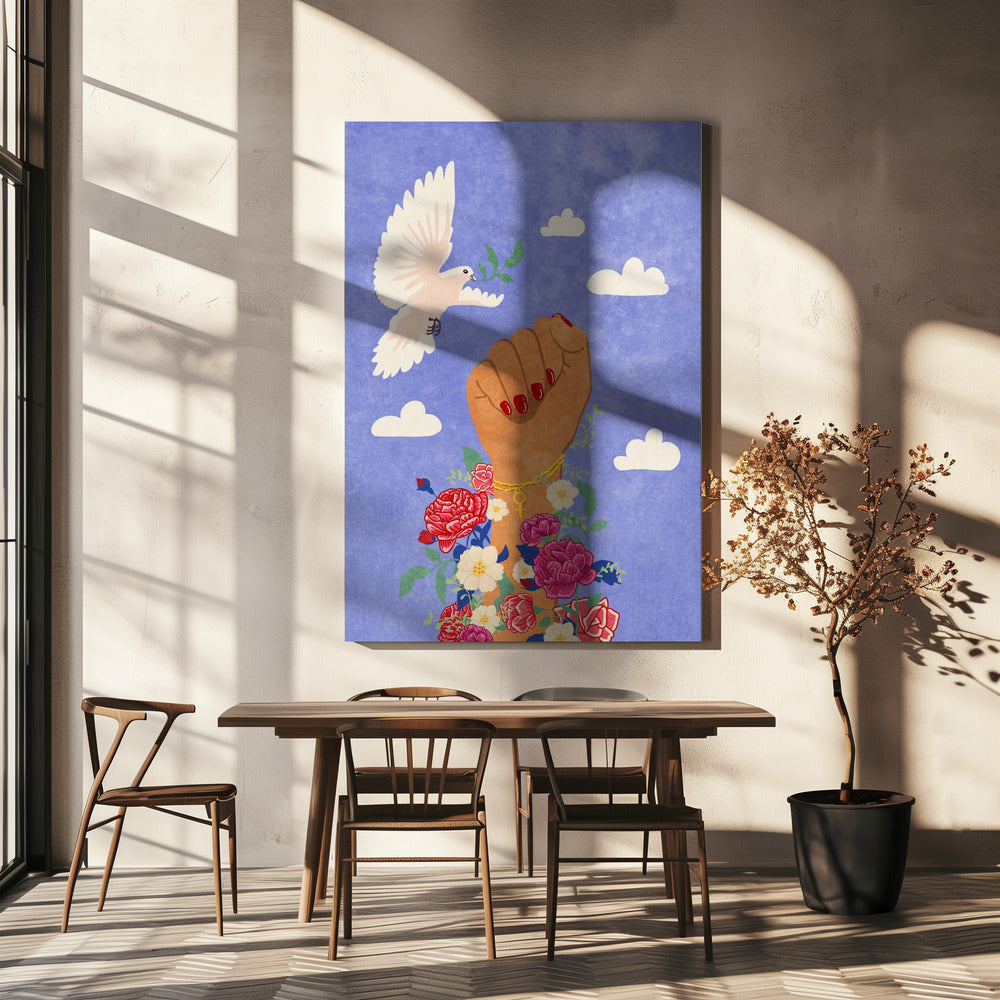 Feminist Fist | Canvas