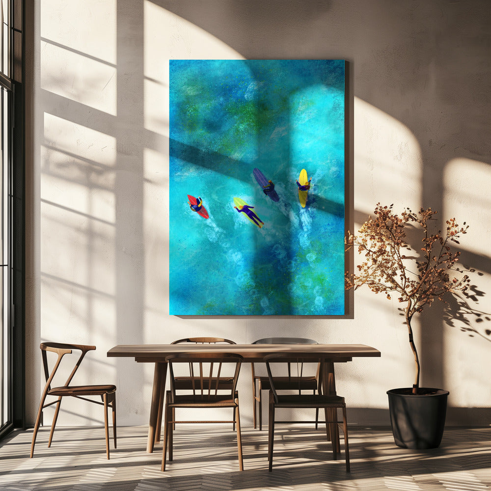 Surfer Dudes | Canvas