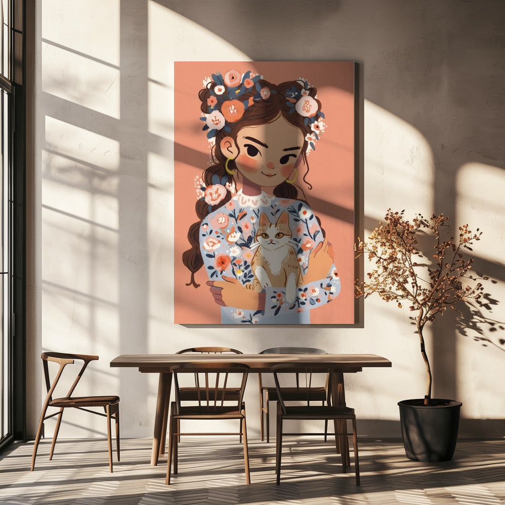 Floral Companion | Canvas