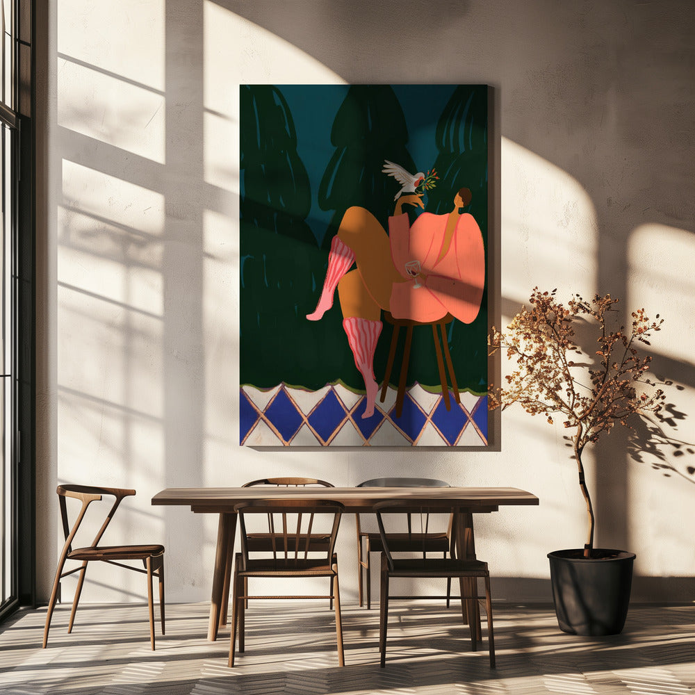 A Lil Birdy Told Me | Canvas