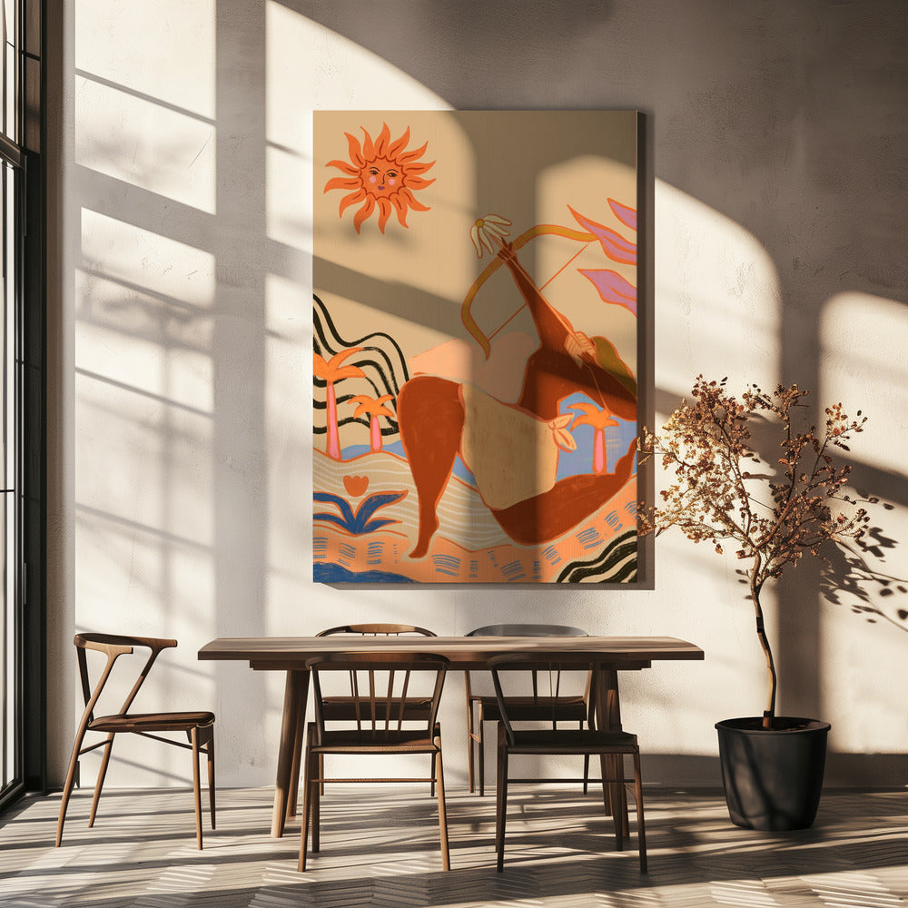 Bow And Arrow | Canvas