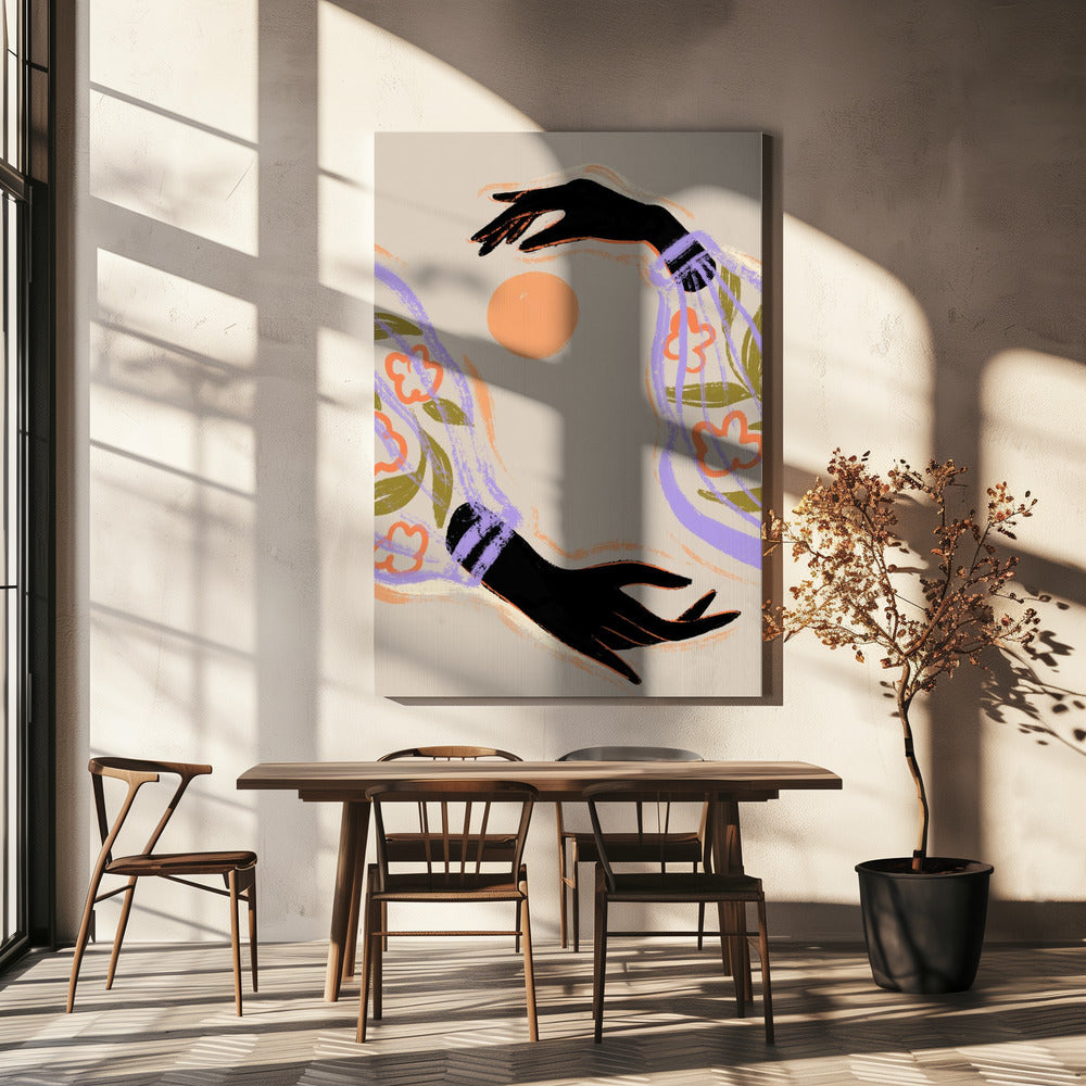 Embrace The Sun | Canvas