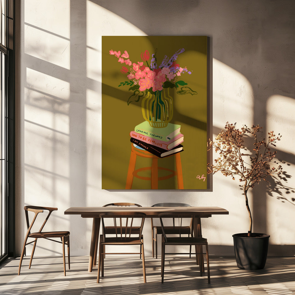 Floral Vase | Canvas